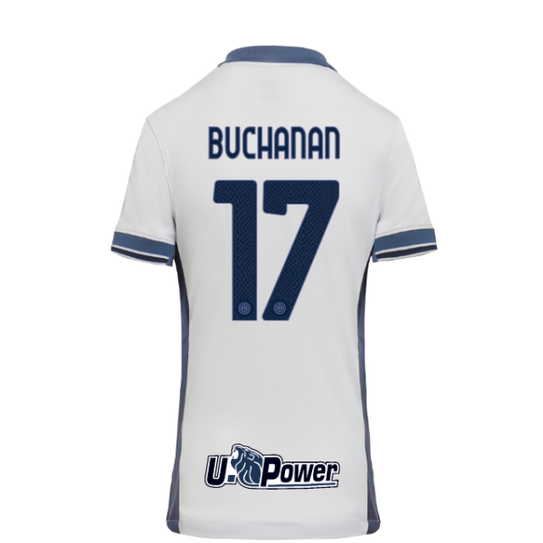 im nike frauen auswÄrtsstadion trikot 202425 – 17 tajon trevor buchanan Kollektion | Inter Trikots für alle Fans | Online entdecken