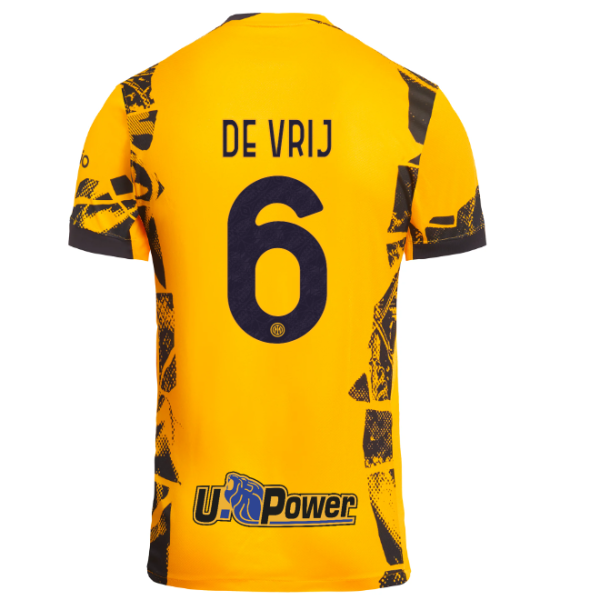 im nike herren drittes set stadion-trikot 202425 – 6 stefan de vrij Kollektion | Inter Trikots für alle Fans | Online entdecken